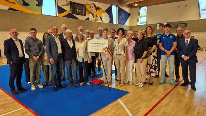 ATTUALITÀ - A Taio inaugurata la nuova palestra intitolata ad Alice Magnani