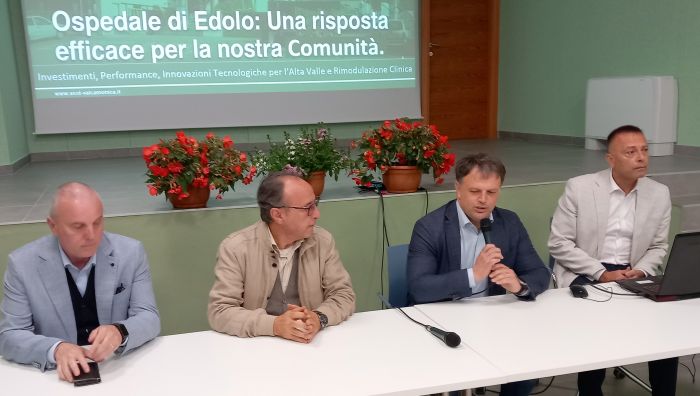 VALLE CAMONICA - Innovazione e modello sanitario all'avanguardia all'ospedale di Edolo