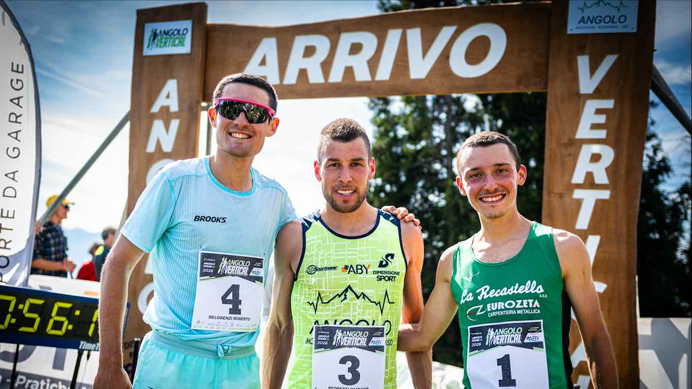 CORSA IN MONTAGNA - Damiano Pedretti sul trono della Angolo Vertical 2026