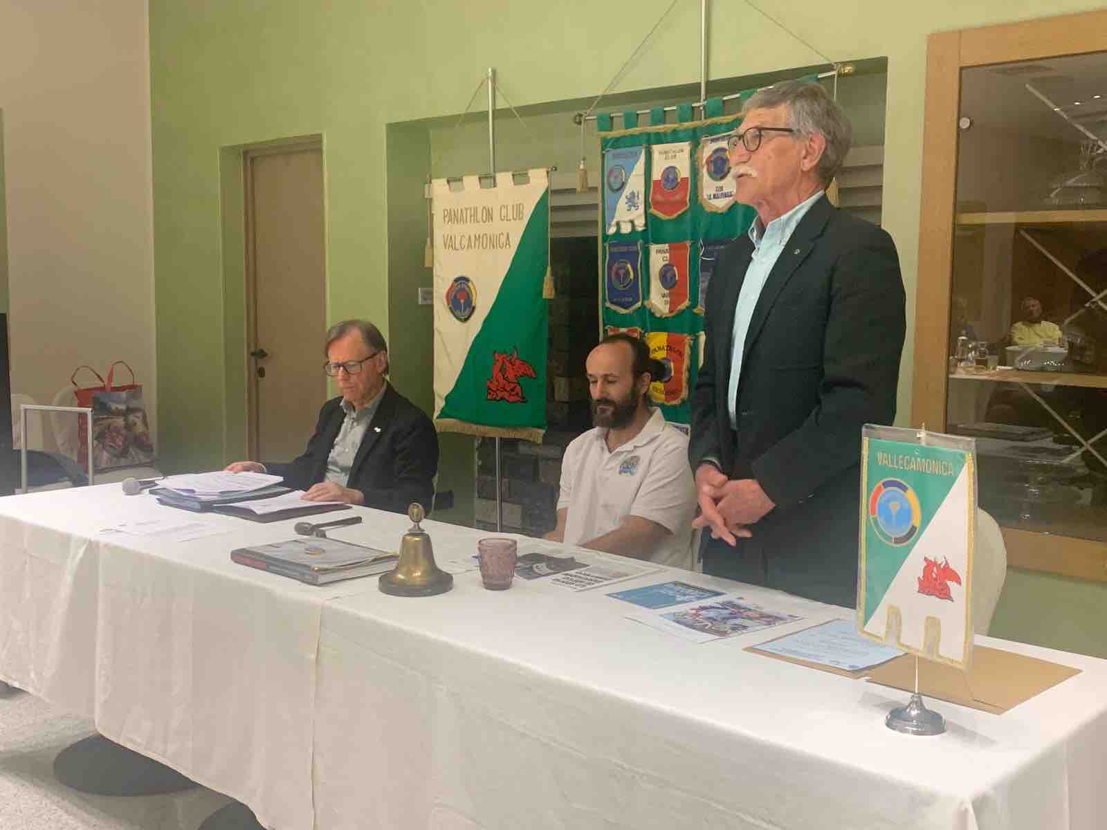 SPORT - Mirco Bressanelli protagonista alla Conviviale del Panathlon Club Vallecamonica