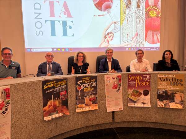 EVENTO - Ricco cartellone estivo nella città di Sondrio