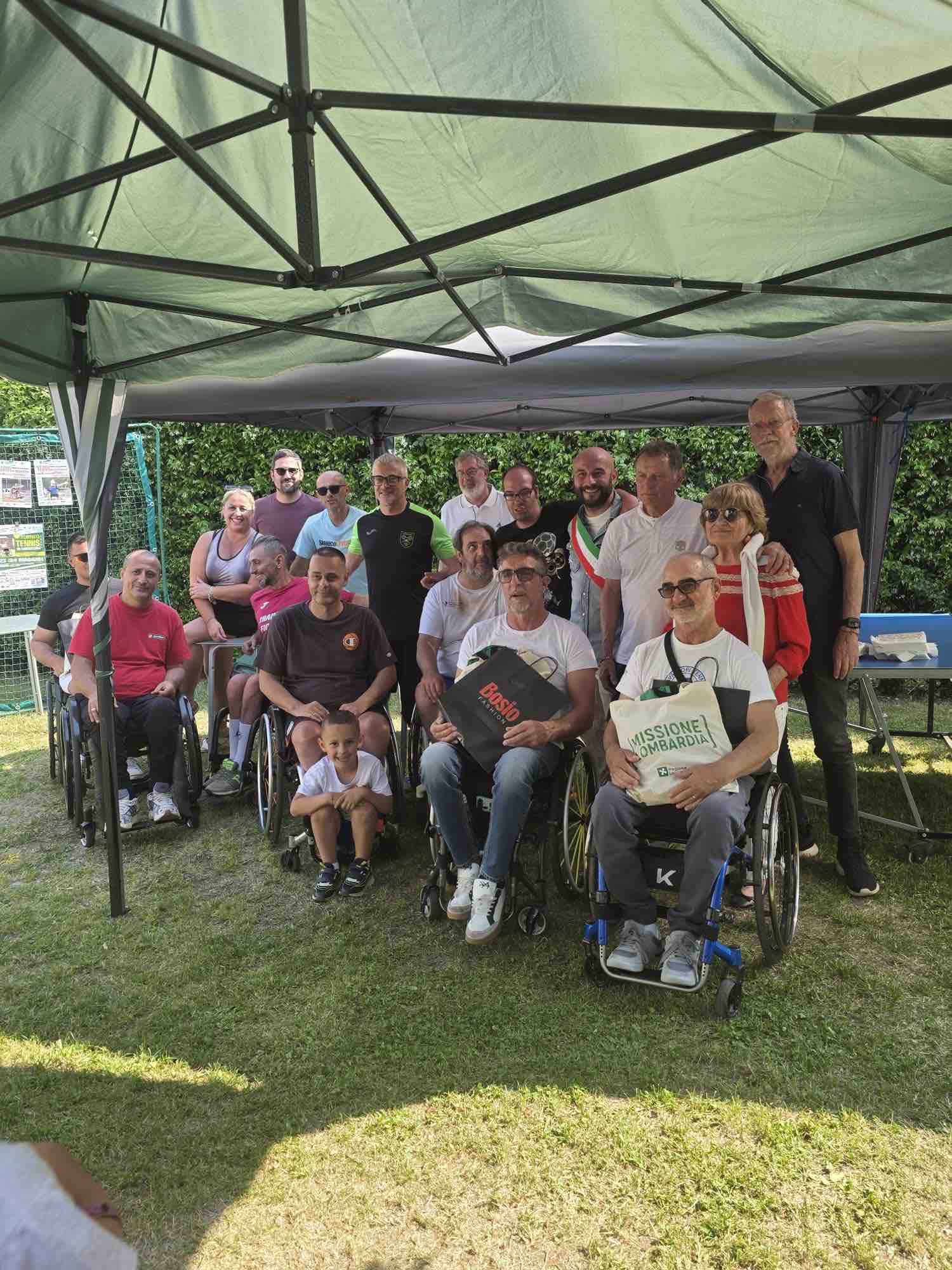 SPORT - Tennis in carrozzina, vittoria di Brando su Zeni a Lovere