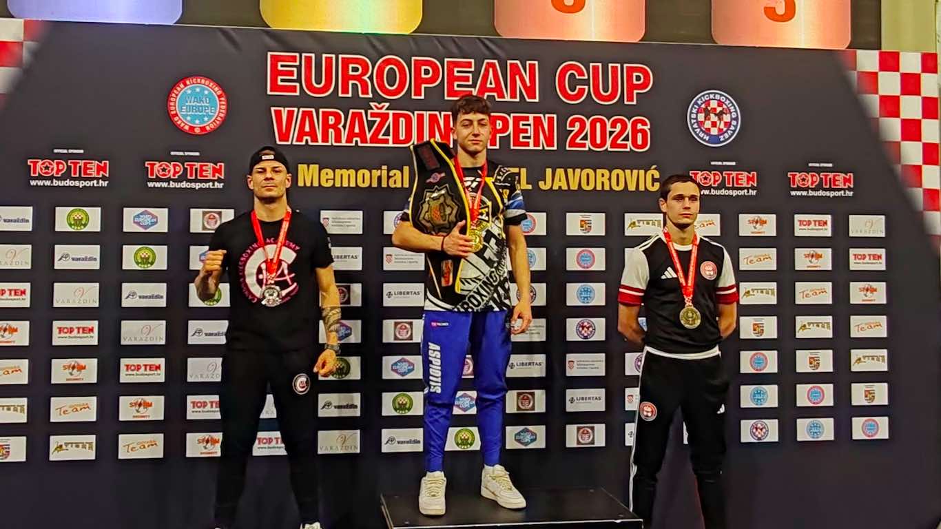 SPORT - European Cup 2026: medaglie e risultati importanti per la Camuna Kickboxing Academy