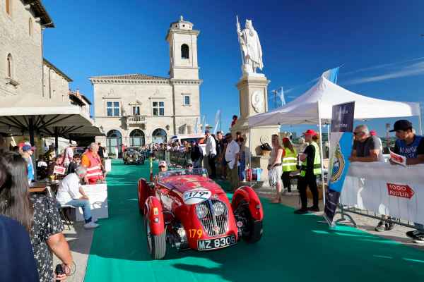 SPORT - I passaggi della 1000 Miglia 2026 e la classifica