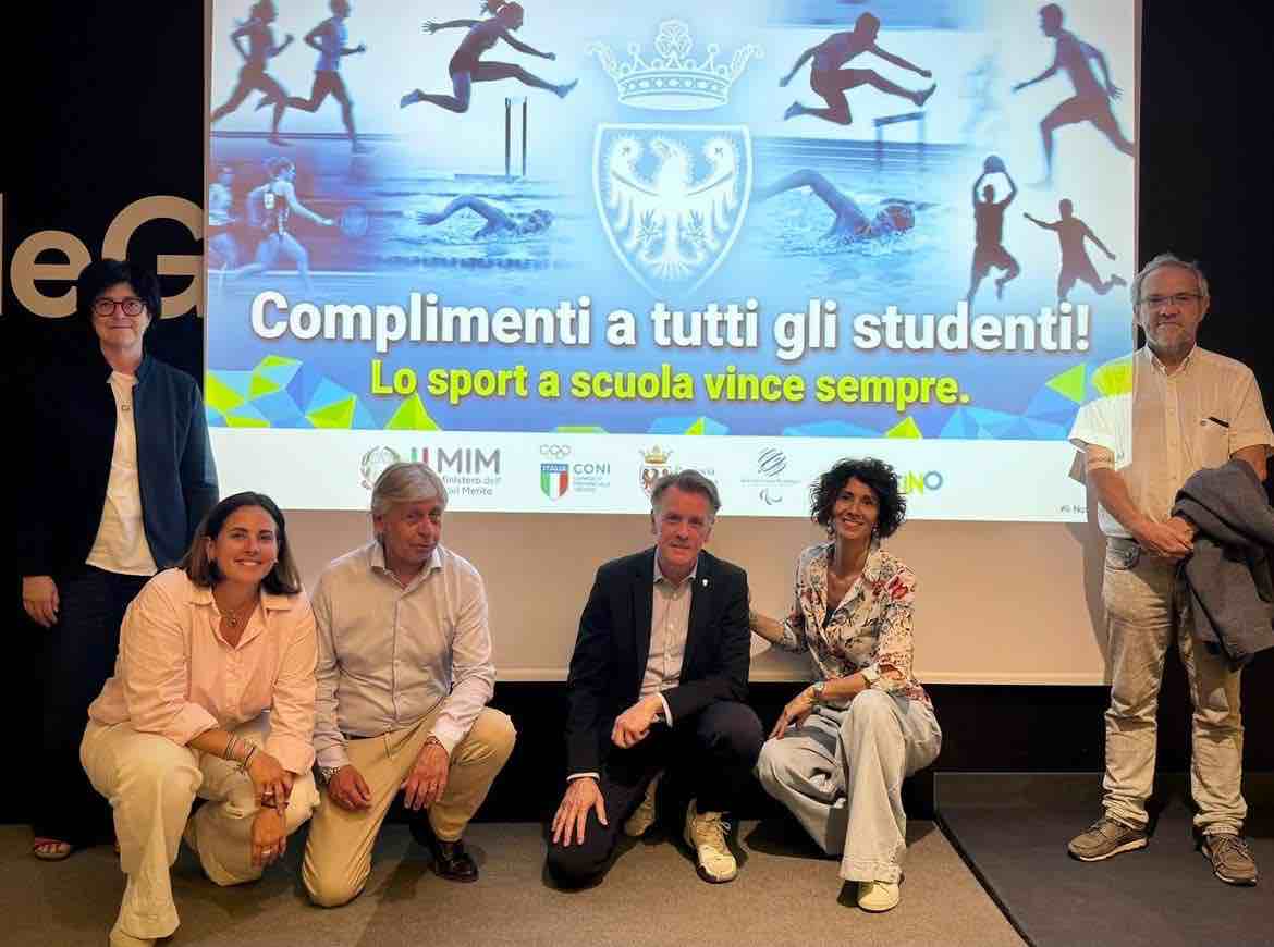 ATTUALITÀ - Scuola più sportiva, gli istituti trentini premiati
