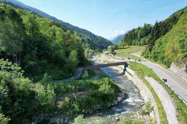 VALLE CAMONICA - Monno: inaugurazione del nuovo raccordo ciclopedonale a Iscla