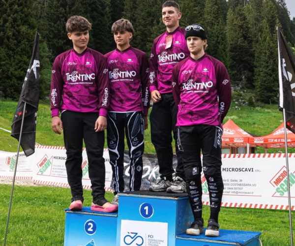 SPORT - Mtb: eletti sul Monte Verena i campioni trentini di Downhill