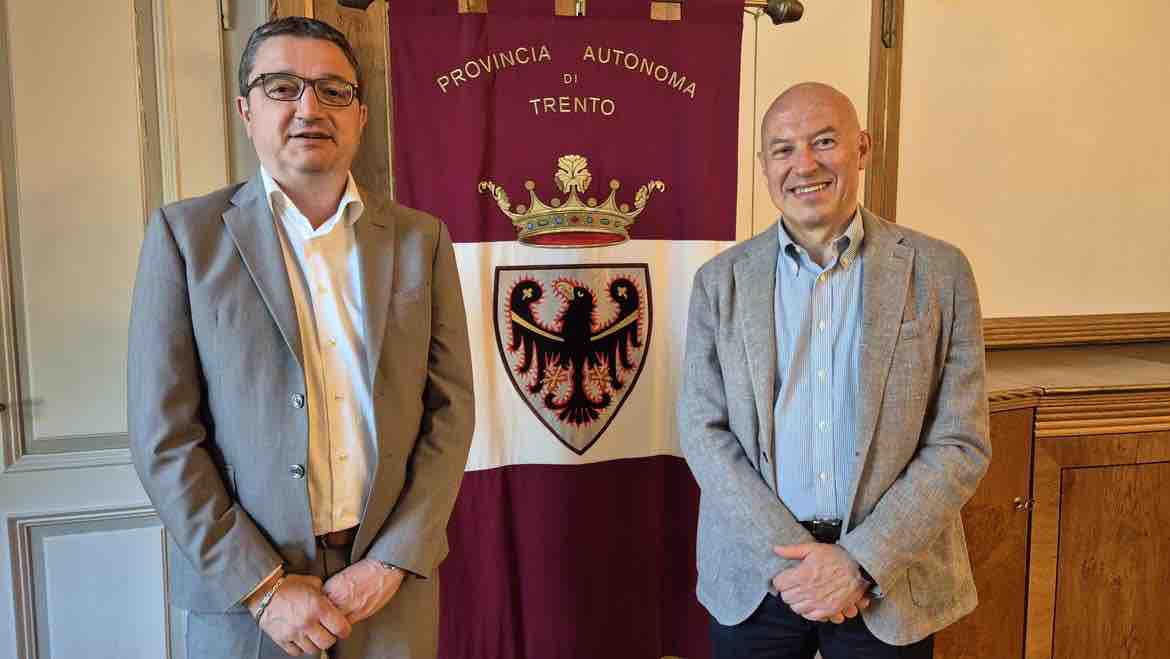 ATTUALITÀ - Federazione Trentina della Cooperazione, Fugatti incontra il nuovo presidente Dalpalù