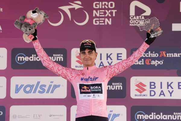 CICLISMO - Giro Nex Gen: il bresciano Donati maglia rosa