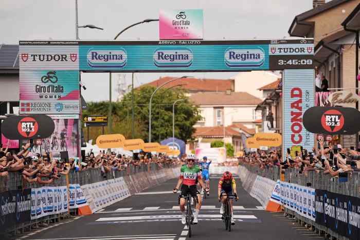 SPORT - Elisa Longo Borghini vince l'ultima tappa del Giro d'Italia Women