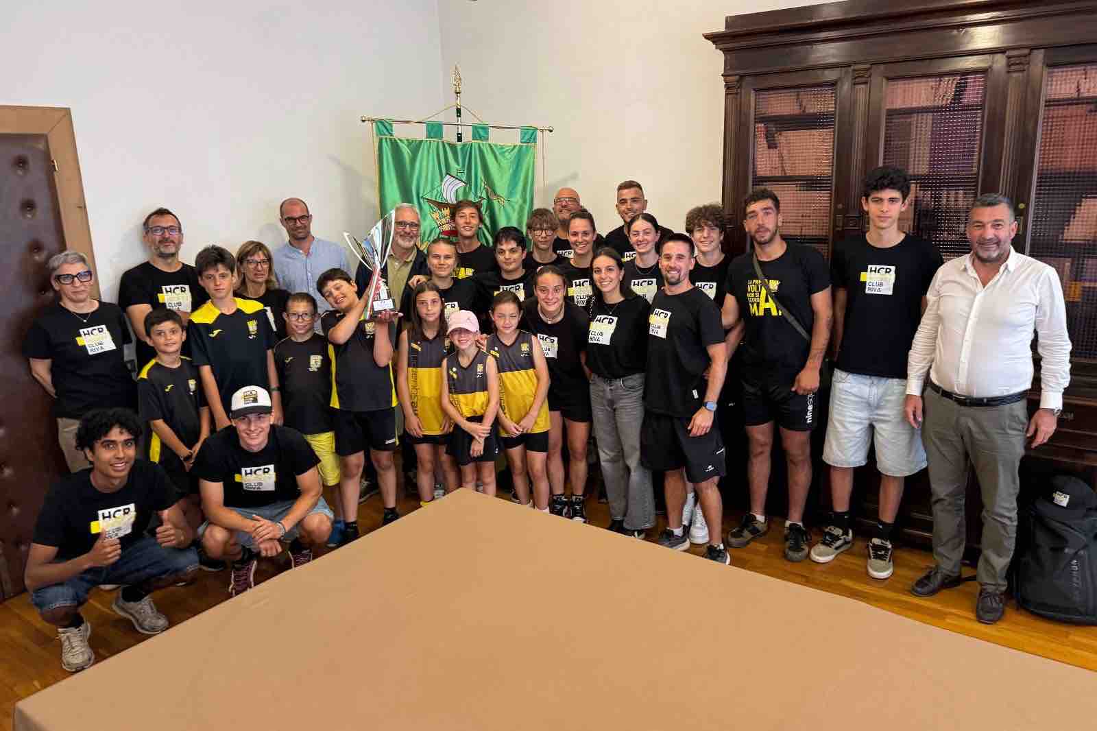 SPORT INVERNALI - L'HC Hockey Riva in municipio