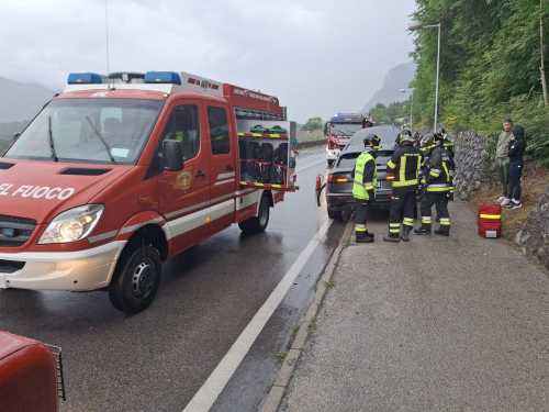 TRENTINO - Incidente stradale sulla Gardesana a Dro