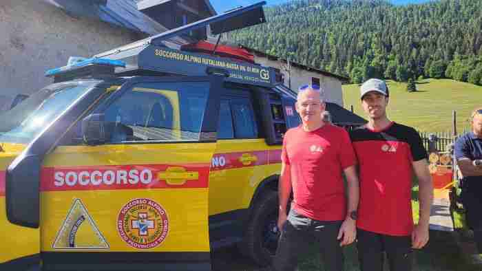 VAL DI SOLE E NON - Un nuovo mezzo fuoristrada per il Soccorso Alpino Trentino 