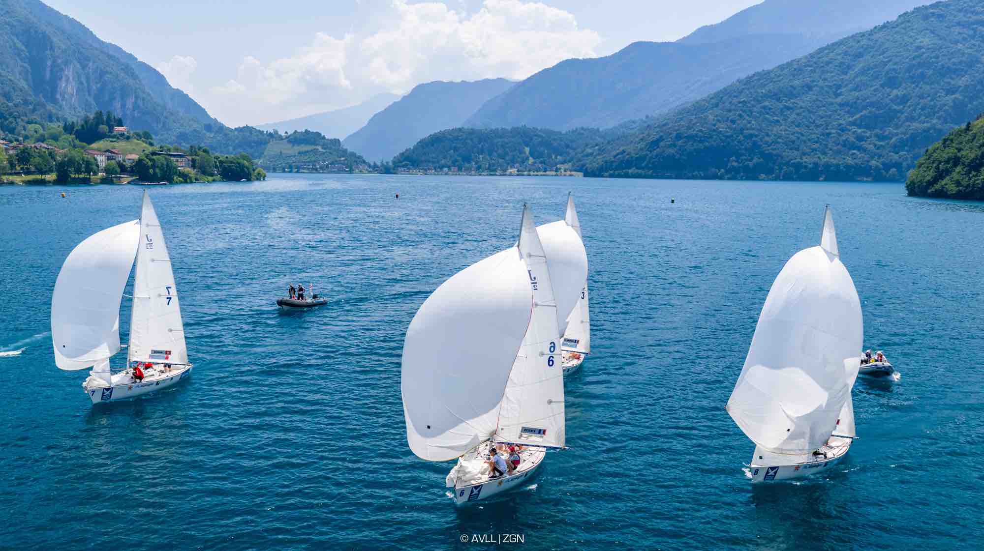 SPORT - Vela: OM International Ledro Match Race, Ange Delerce primo leader