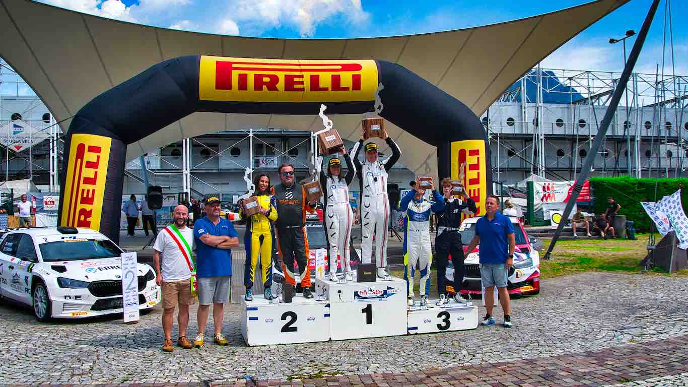 SPORT - Andrea Mabellini e Virginia Lenzi vincono il Rally del Sebino