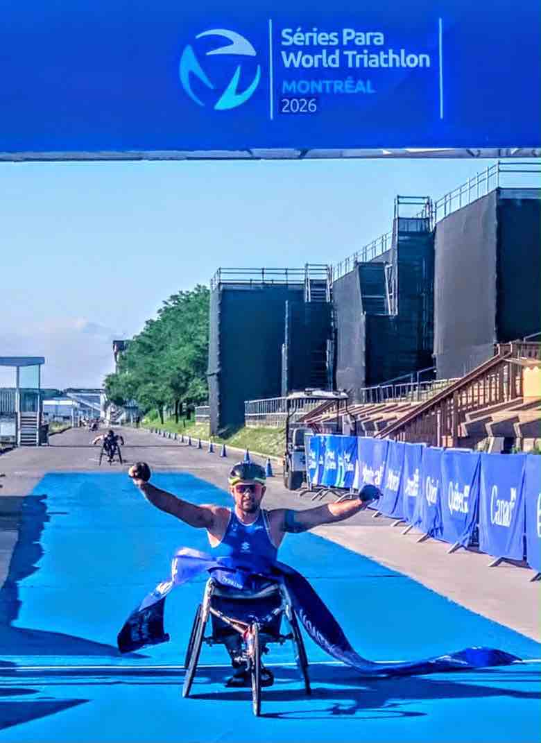 VALLE CAMONICA - Paratriathlon, oro per Giuseppe Romele in Coppa del Mondo a Montreal