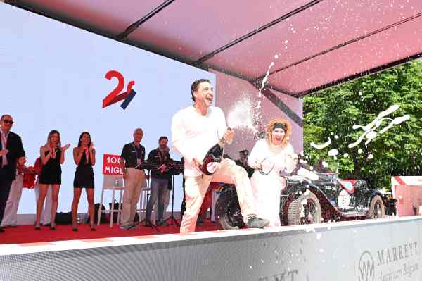 SPORT - Juan e Margarita Tonconogy vincono 1000Miglia 2026