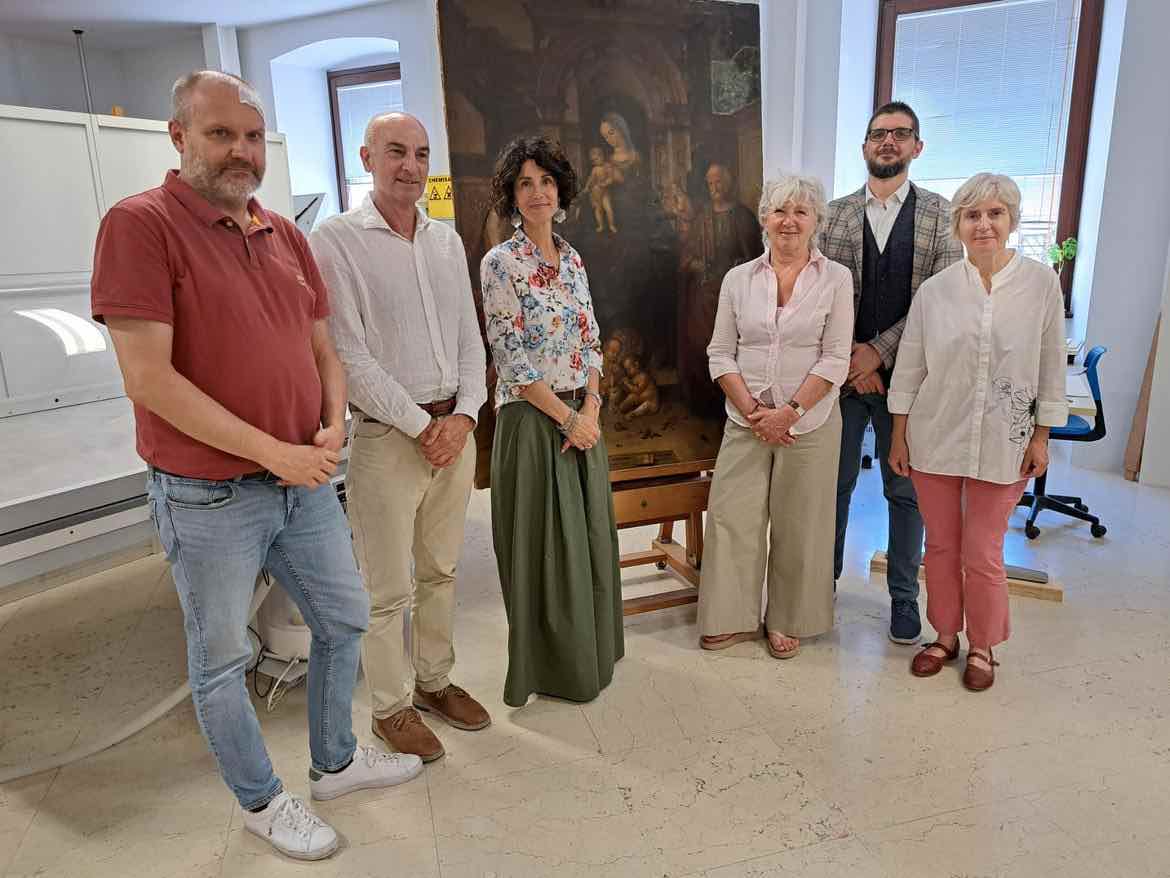 CULTURA - Pala d’altare di Francesco Verla, presentati i primi lavori di analisi e restauro
