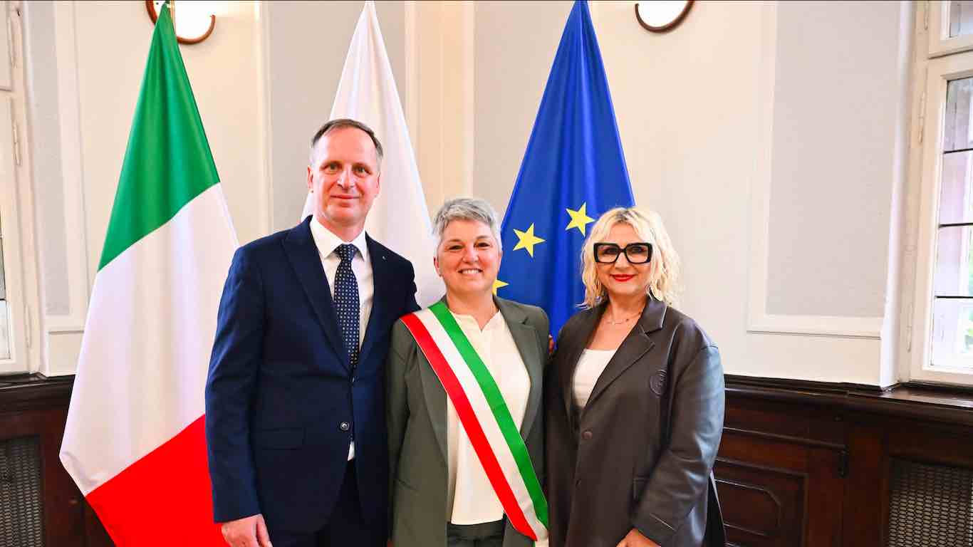 VAL DI SOLE E NON - Si rafforza il legame d’amicizia tra Cles e Sławno