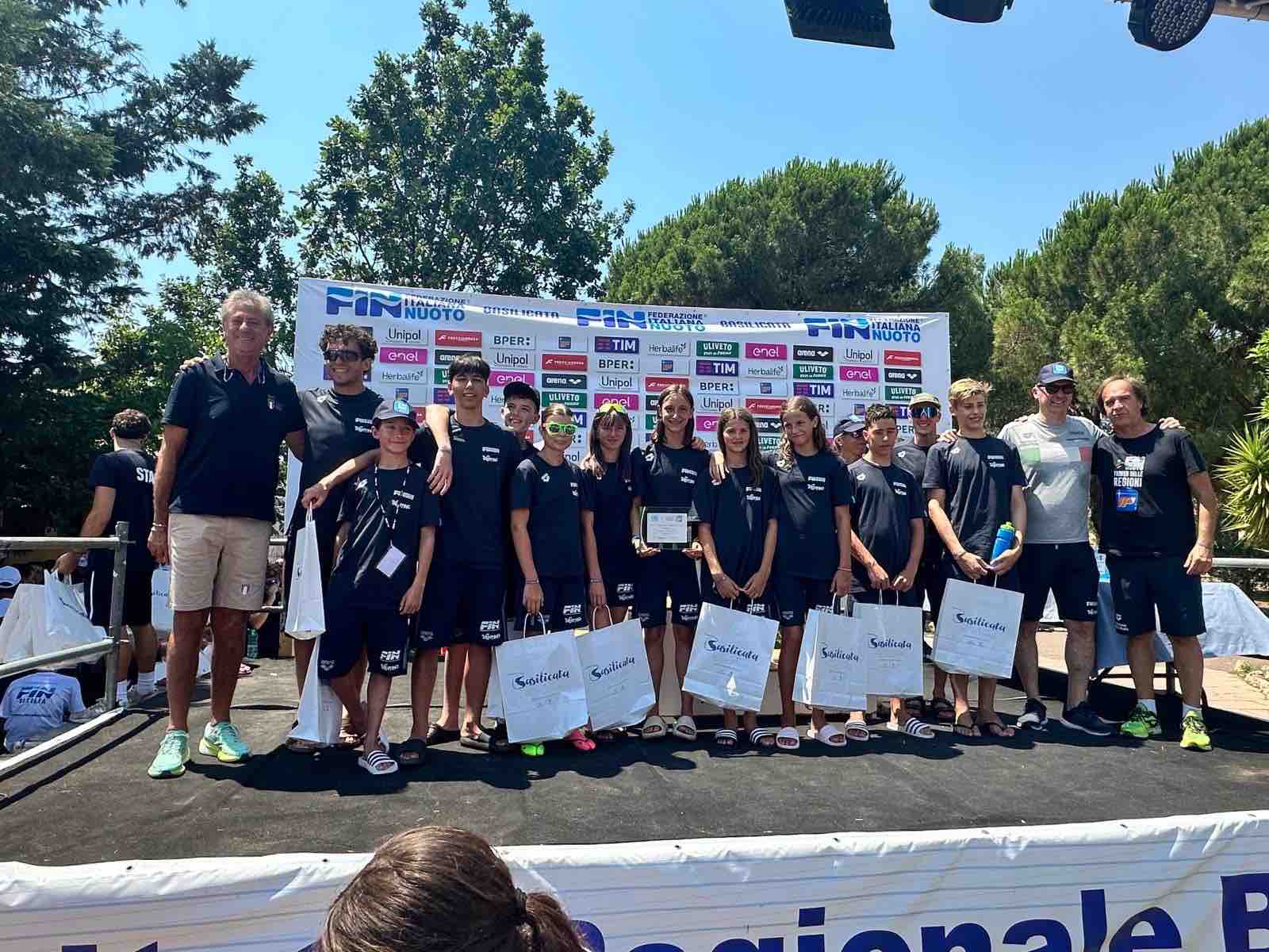 SPORT - Nuoto, Trofeo delle Regioni: Team Trentino 15° a Scanzano Jonico
