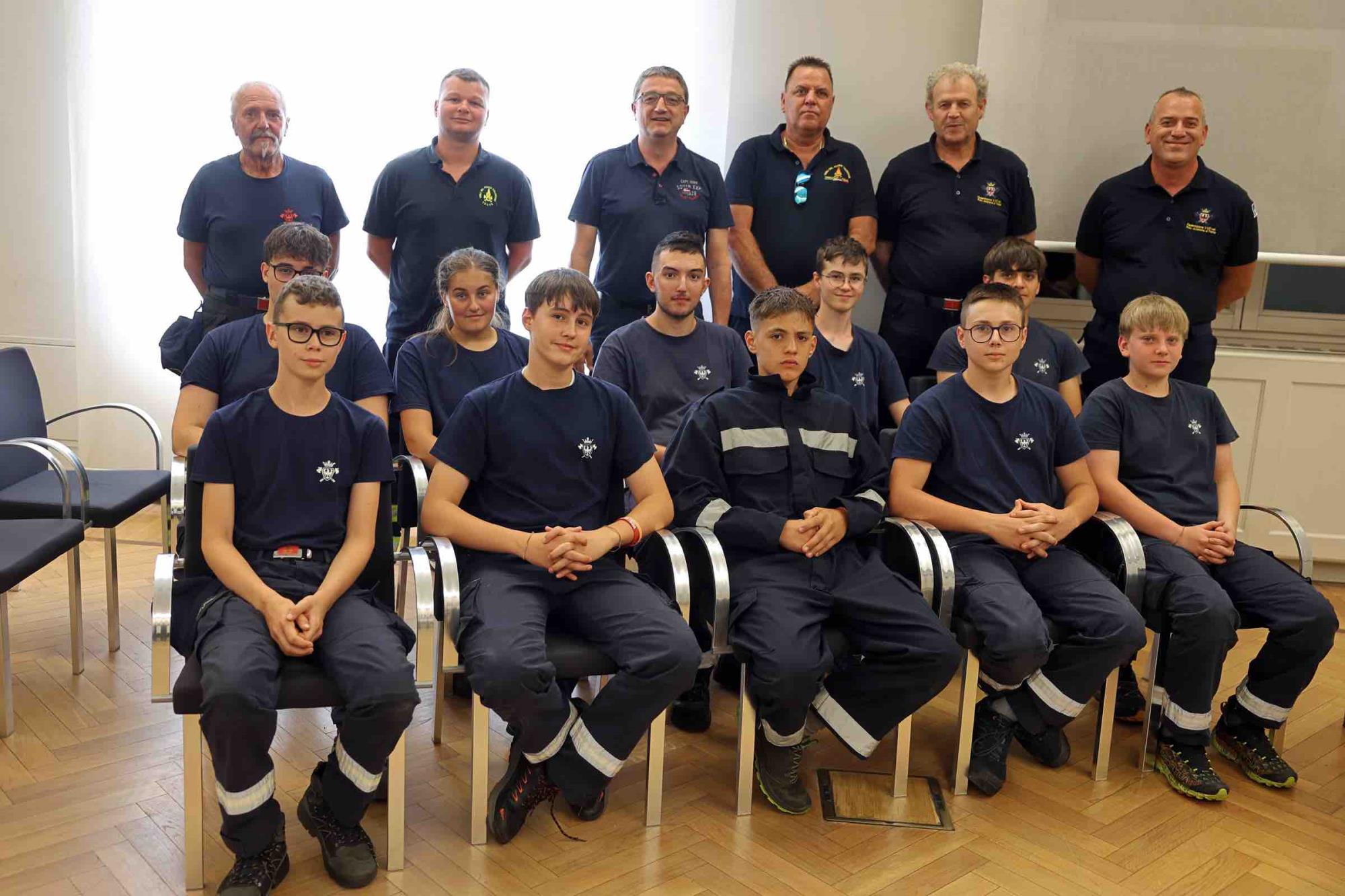 TRENTINO - In Tesino il tradizionale campeggio per allievi vigili del fuoco