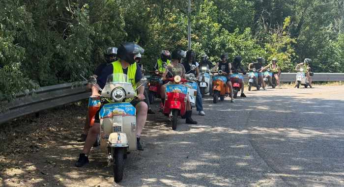 EVENTO - Da Malonno a Roma: i vespisti camuni al raduno mondiale nella capitale