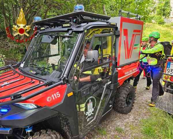 CRONACA - Si ribalta con il quad a Vezza d'Oglio, 70enne ferito 