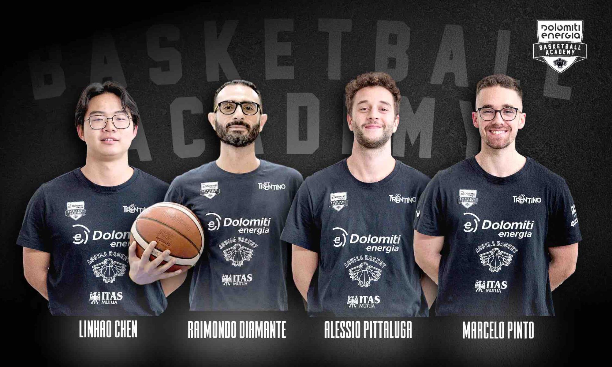SPORT - Ecco lo staff del percorso Pro della Dolomiti Energia Basketball Academy 2026-2027