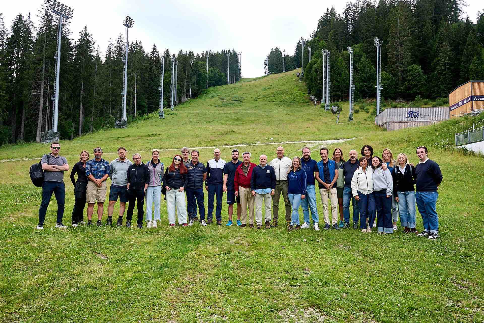 CAMPIGLIO - Sopralluogo FIS, la 3Tre regala una nuova luce al Canalone Miramonti