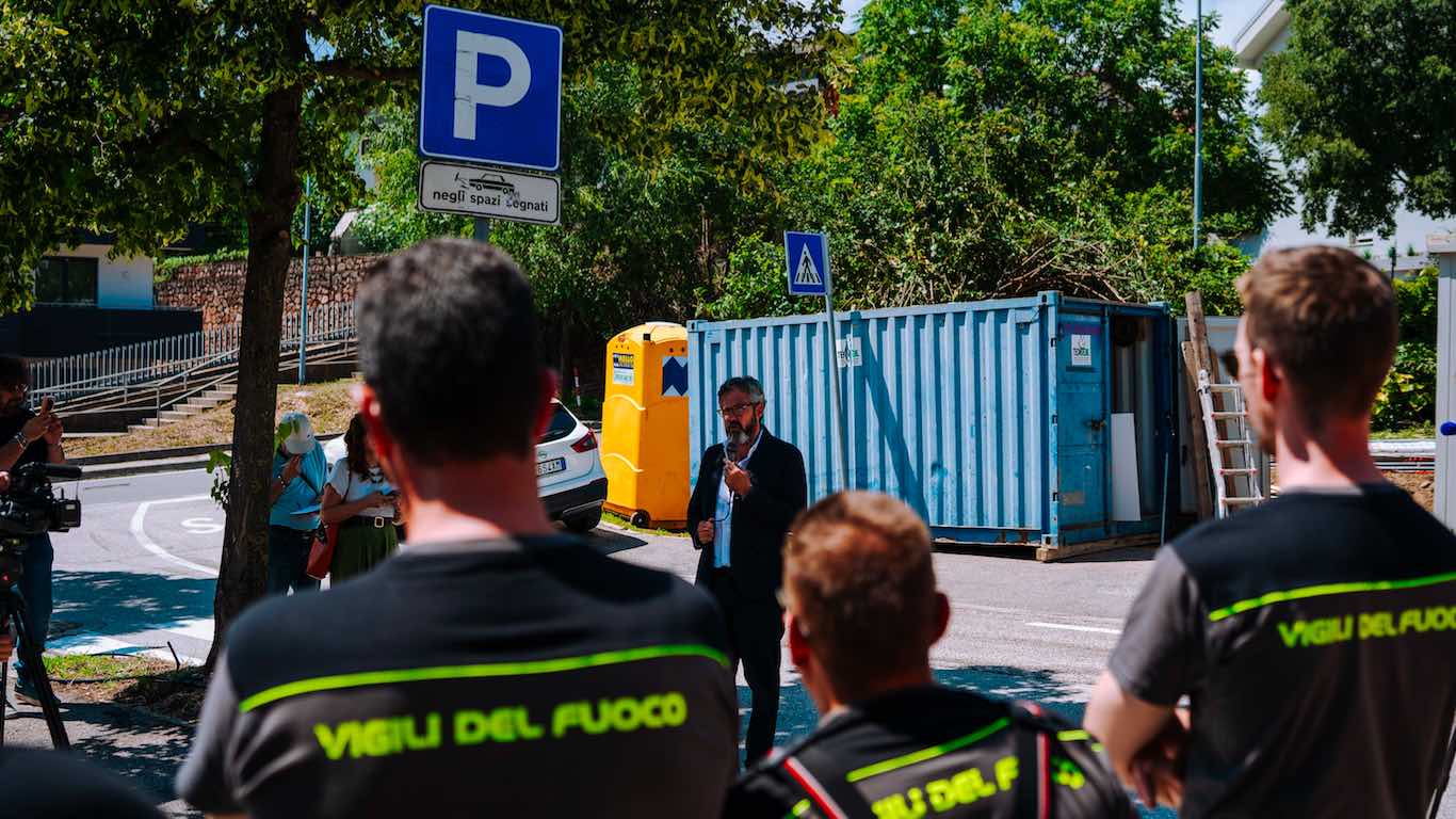 TRENTINO - Al via i lavori per la nuova caserma dei vigili del fuoco di Cognola