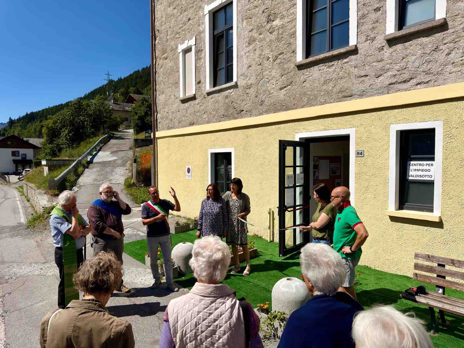 BORMIO - Inaugurato il nuovo Centro per l'Impiego di Valdisotto