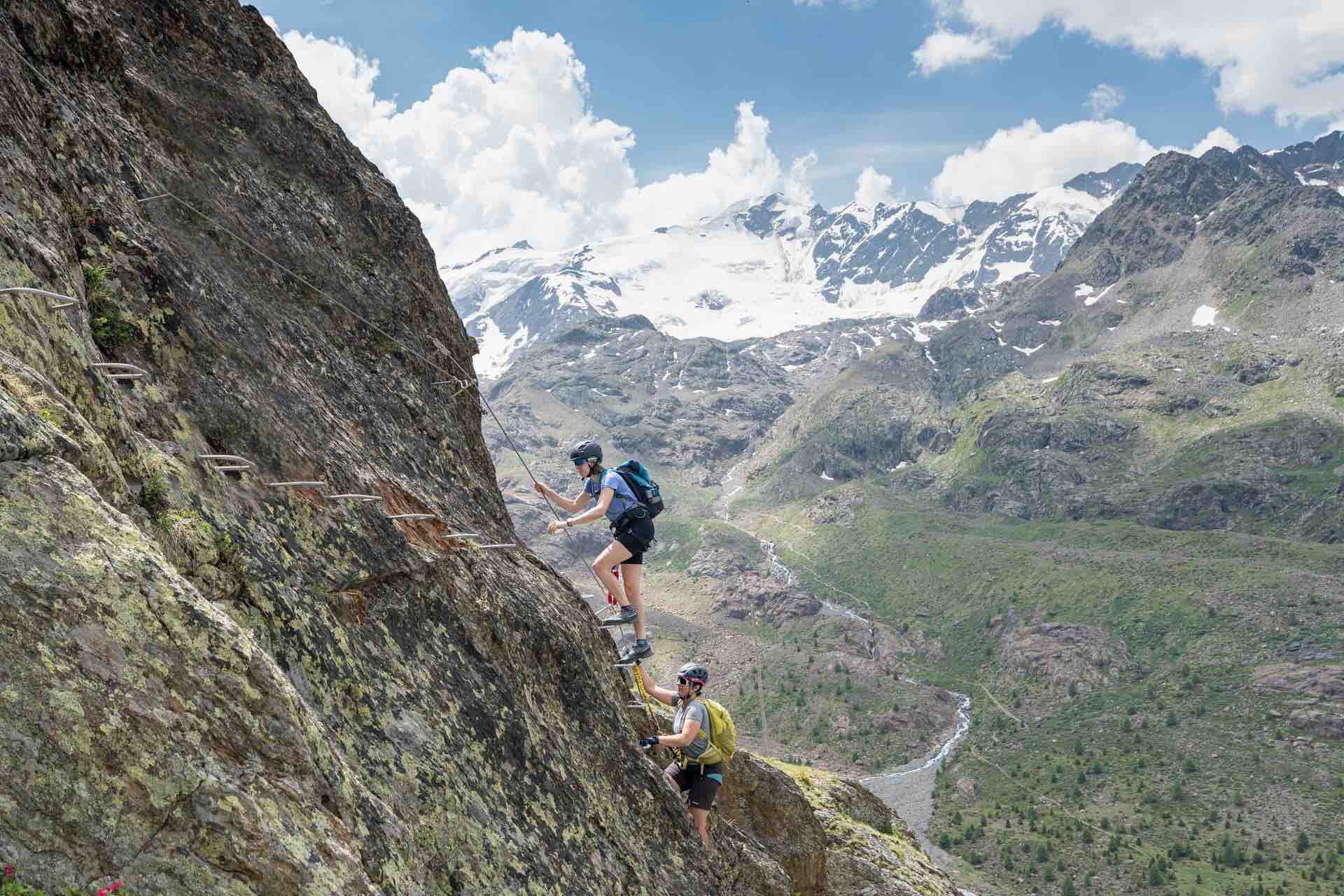 BORMIO - A Santa Caterina Valfurva una nuova ferrata per Jacopo Compagnoni, la prima in Alta Valle