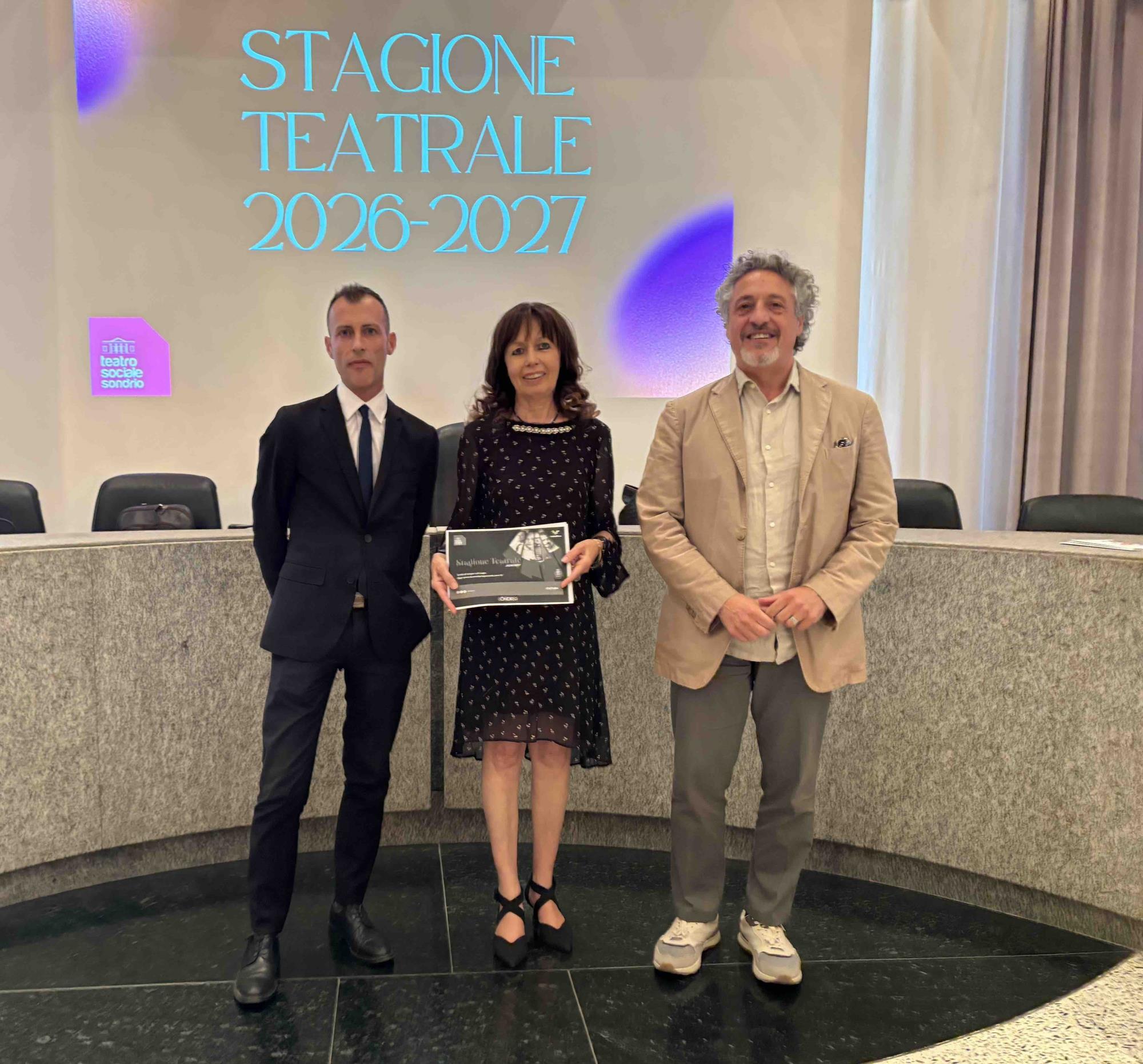 CULTURA - Sondrio, presentata la stagione teatrale 2026/2027