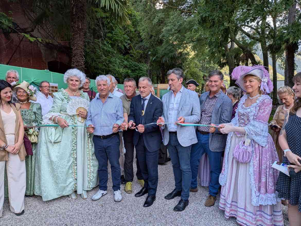 TRENTINO - Rinasce il giardino di Palazzo Pizzini ad Ala