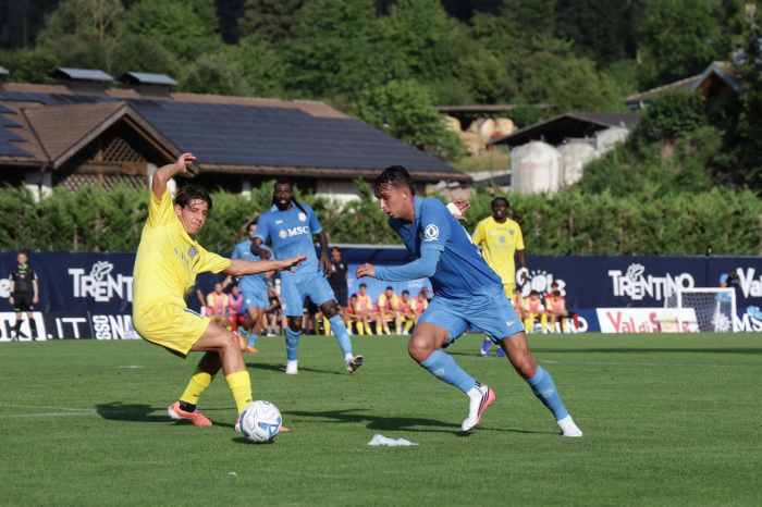 CALCIO - Il Napoli chiude il ritiro precampionato in Val di Sole