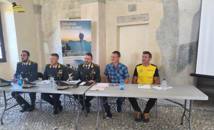 SONDRIO - Sicurezza in montagna: intesa tra Guide Alpine e Guardia di Finanza