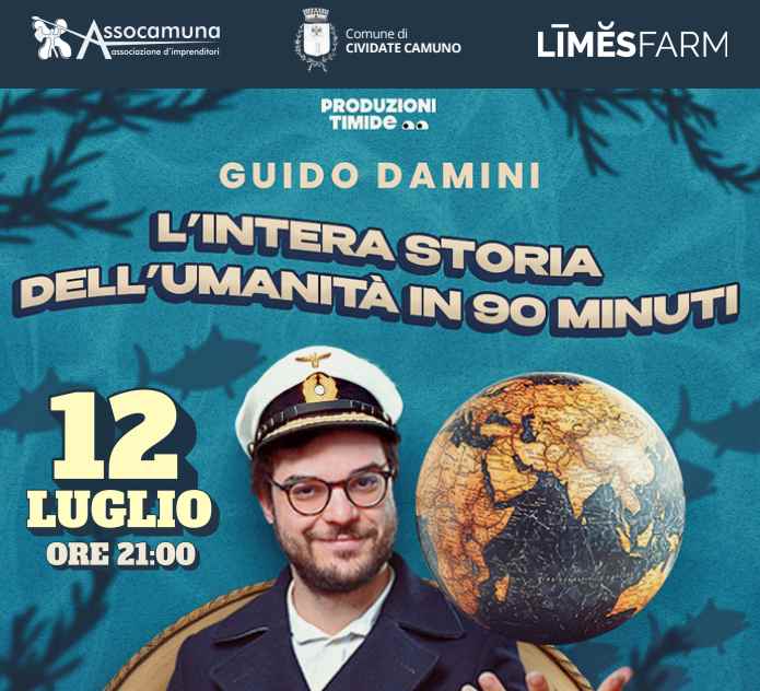 ATTUALITÀ - A Cividate Camuno il divulgatore e storyteller Guido Damini