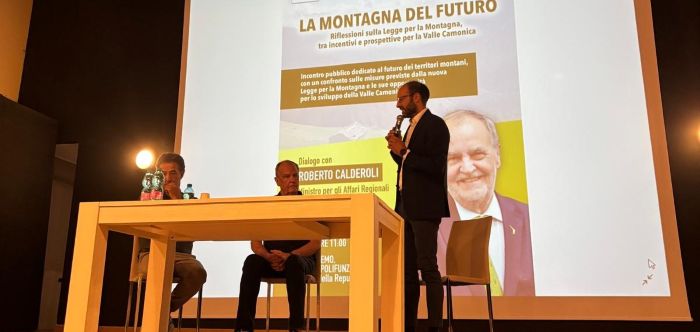 EVENTO - Valle Camonica, il ministro Calderoli: "Più risorse ai Comuni montani"