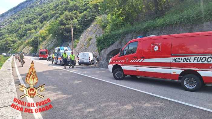 CRONACA - Interventi di vigili del fuoco e sanitari 118  a Riva del Garda