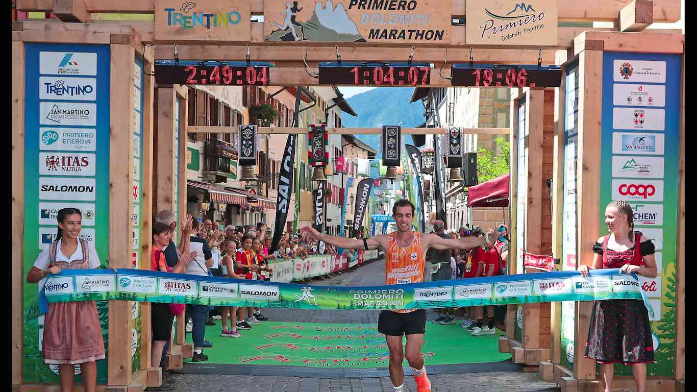 SPORT - Primiero Dolomiti Marathon: Maestri e Gaggi campioni italiani di Trail Corto