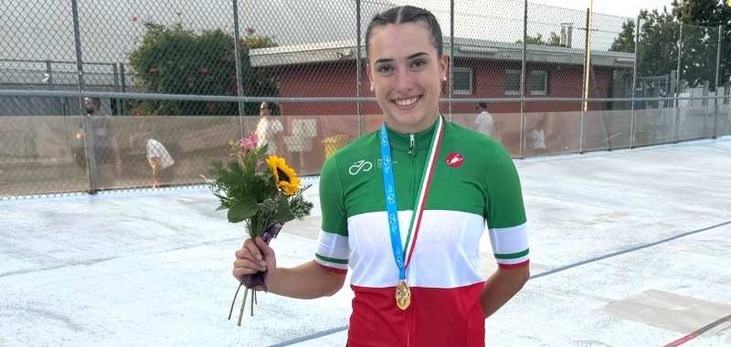 SPORT - Ciclismo: Maya Ferrante campionessa italiana della velocità