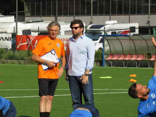 SPORT - Calcio, raduno precampionato della Nuova Sondrio
