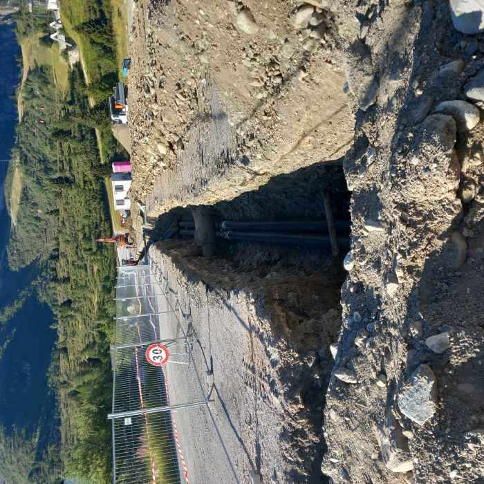 ATTUALITÀ - Passo Tonale: avanzano i lavori di realizzazione del teleriscaldamento