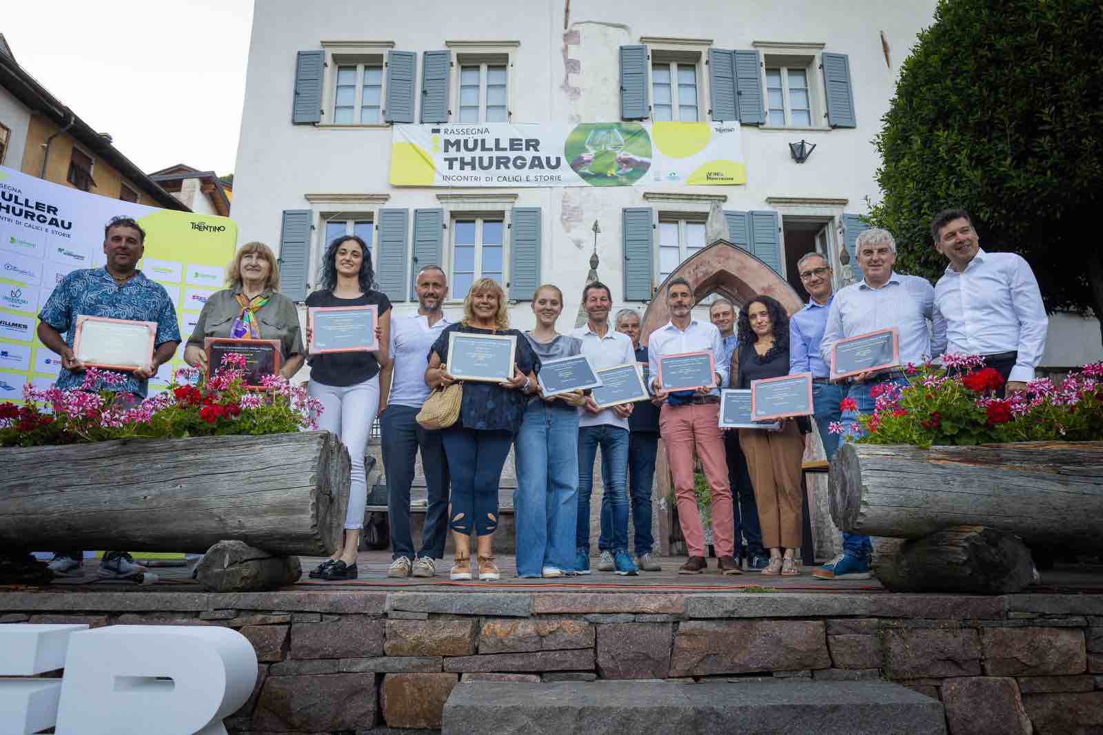 TRENTINO - Müller Thurgau, la premiazione del 23° concorso apre la rassegna