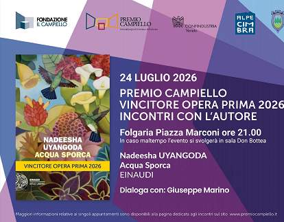 EVENTO - A Folgaria la scrittrice vincitrice del Premio Campiello Opera Prima 