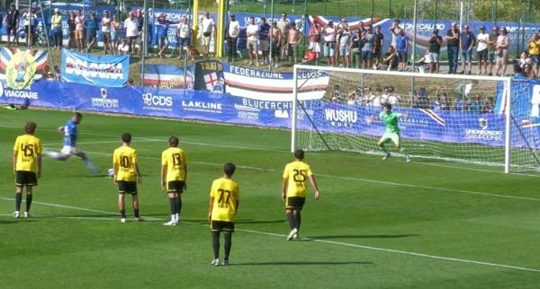 CALCIO - Calcio: buon debutto stagionale della Sampdoria a Temù