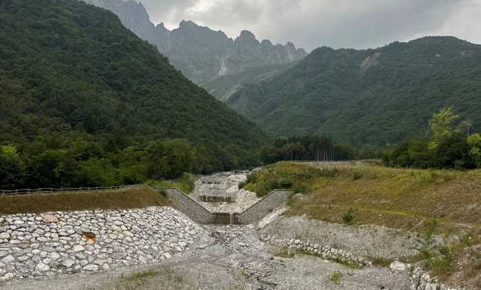 VALLE CAMONICA - Ono San Pietro: un modello l'intervento sul torrente Blè
