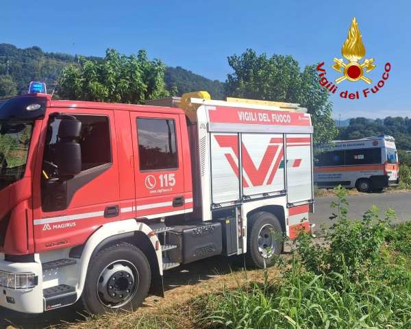 CRONACA - Cade in una roggia, soccorso un operaio a Capriolo
