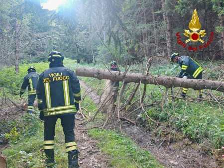 CRONACA - Intervento dei Vigili del fuoco a Ponte di Legno