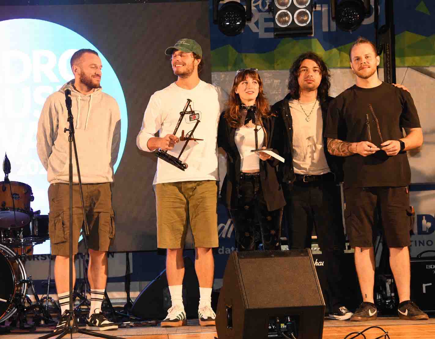 TRENTINO - Ledro Music Award, prima edizione col botto: la vittoria ad Alpien